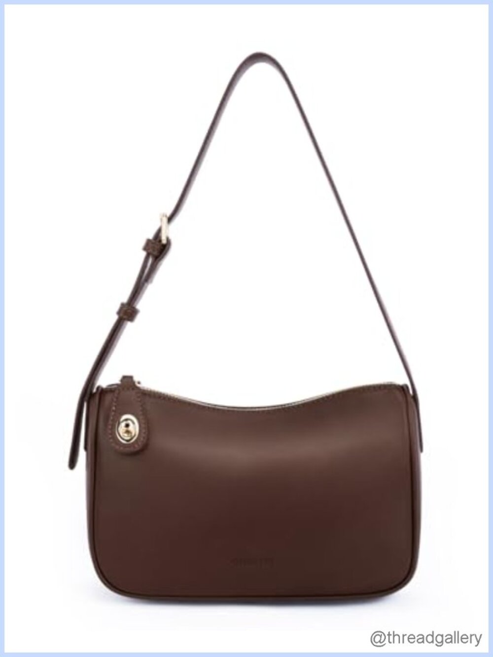 CHOLISS Vegan Leather RFID Anti-Theft Crossbody Shoulder Bag Turn Lock